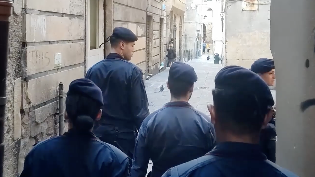 Foto di contesto originale pubblicata da GenovaQuotidiana a corredo della notizia